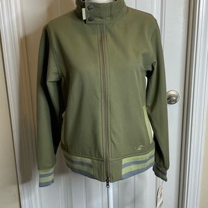 SIMS Snowboarding Zip Up Jacket Sweater Sage Women Size Large New with Tags